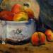 Still Life with Peaches